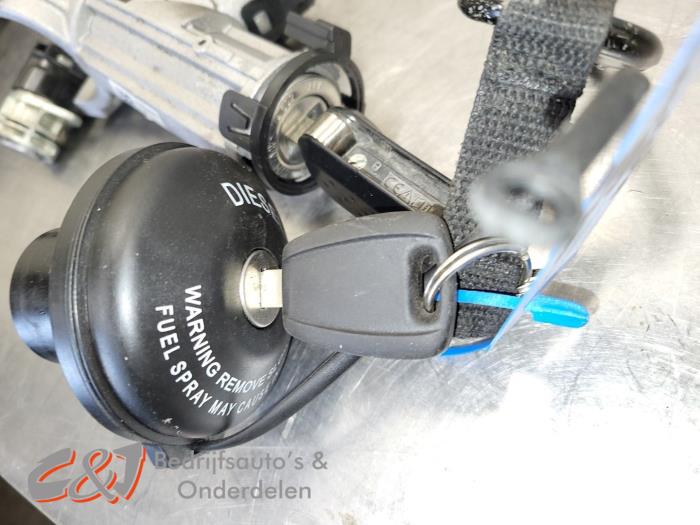 Kontaktslot + computer van een Citroën Jumper (U9) 2.2 Blue HDi 140 2023