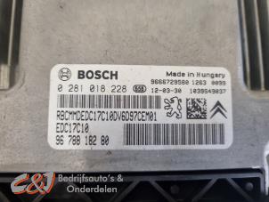 Gebruikte Computer Motormanagement Citroen Berlingo 1.6 Hdi 75 Prijs € 31,50 Margeregeling aangeboden door C&J Bedrijfsauto's & Onderdelen
