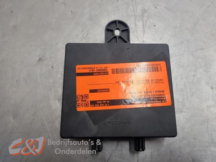 Computer Body Control van een Renault Trafic (1FL/2FL/3FL/4FL) 1.6 dCi 145 Twin Turbo 2019