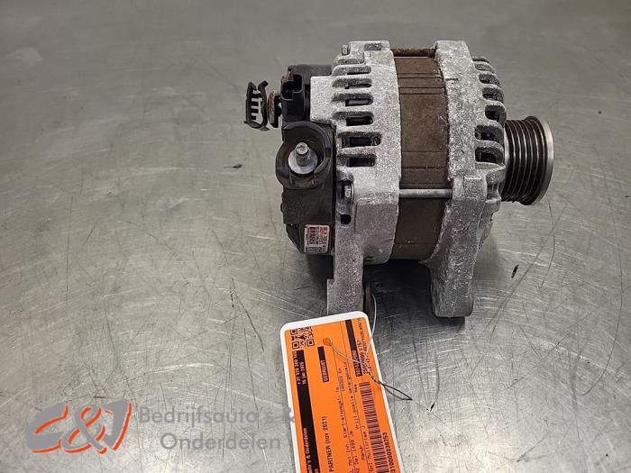 Gebruikte Dynamo Peugeot Partner (EA//EF/EN/EU) 1.5 BlueHDi 130 Prijs € 26,25 Margeregeling aangeboden door C&J Bedrijfsauto's & Onderdelen