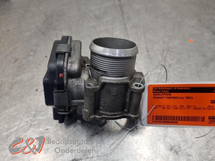 Gebruikte Gasklephuis Peugeot Partner (EA//EF/EN/EU) 1.5 BlueHDi 130 Prijs € 7,88 Margeregeling aangeboden door C&J Bedrijfsauto's & Onderdelen