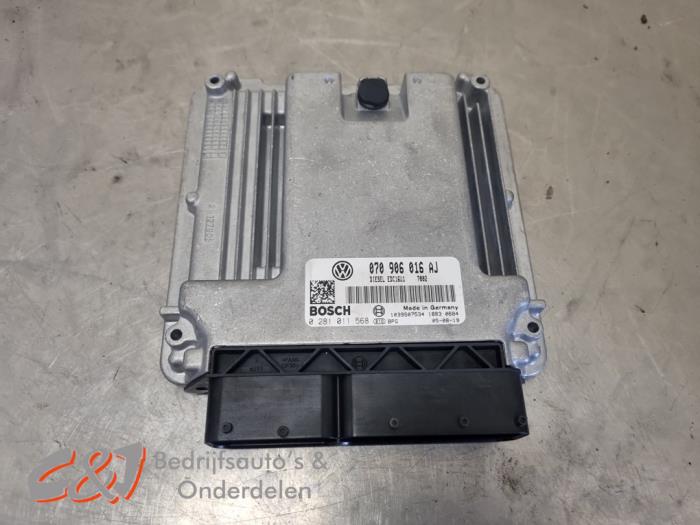 Gebruikte Computer Motormanagement Volkswagen Transporter T5 2.5 TDi Prijs € 105,00 Margeregeling aangeboden door C&J Bedrijfsauto's & Onderdelen