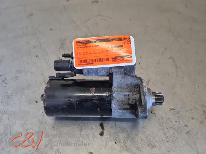 Gebruikte Startmotor Volkswagen Transporter T5 2.0 BiTDI DRF 4 Motion Prijs € 23,10 Margeregeling aangeboden door C&J Bedrijfsauto's & Onderdelen