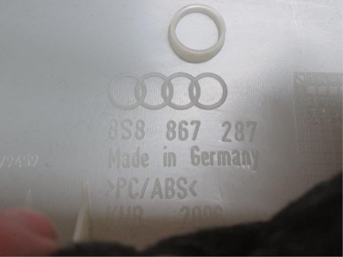 Stijlbekleding A+B+C van een Audi TT (FV3/FVP)  2016