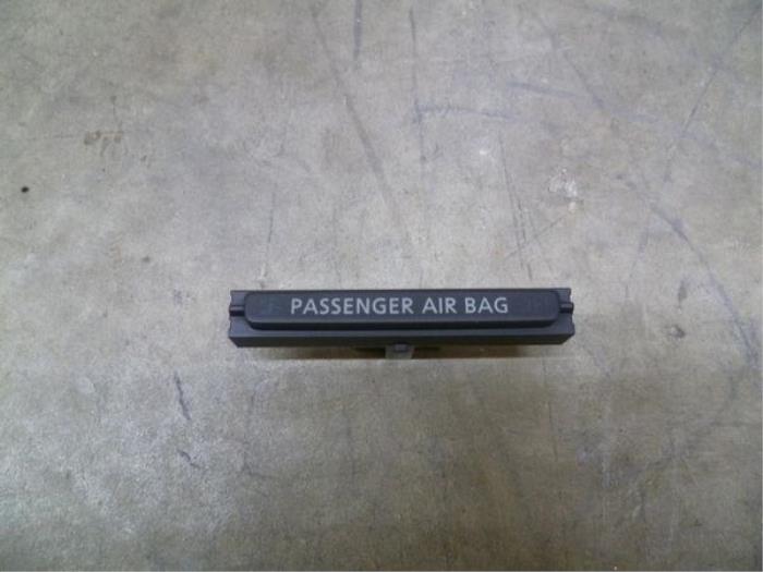 Airbag controle lampje van een Volkswagen Passat Variant (365)  2013