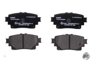 Nieuwe Remblok achter Toyota RAV4 (A5) Prijs € 43,44 Inclusief btw aangeboden door NNP Automotive Group