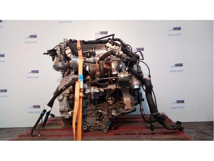 Motor van een Mercedes-Benz GLC (X253) 2.2 220d 16V BlueTEC 4-Matic 2017