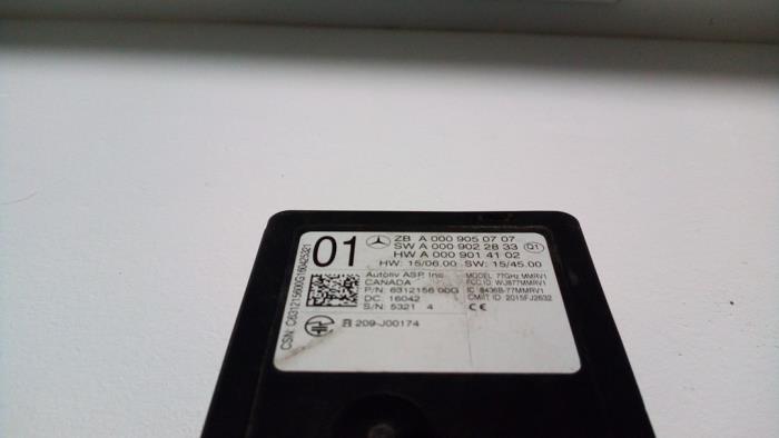 czujnik radarowy Mercedes E-Klasse