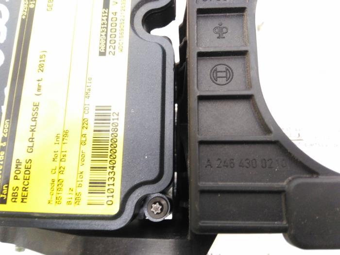 Pompe ABS Mercedes GLA