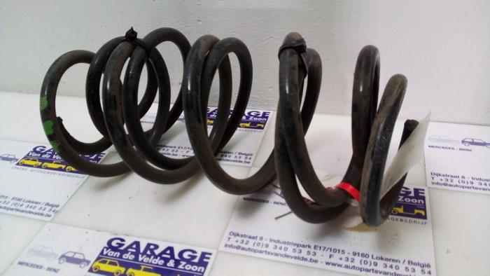 Schroefveer achter Mercedes A-Klasse