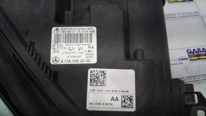 Scheinwerfer rechts Mercedes GLA