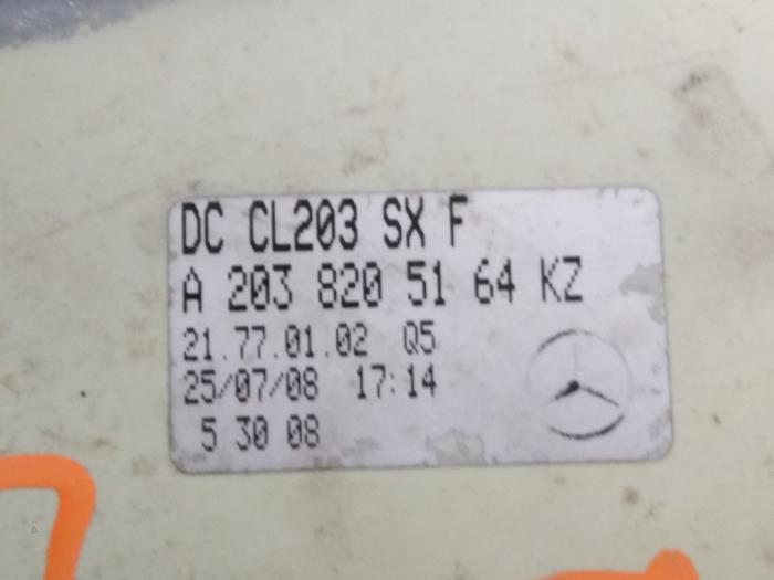 Taillight, left Mercedes C-Klasse