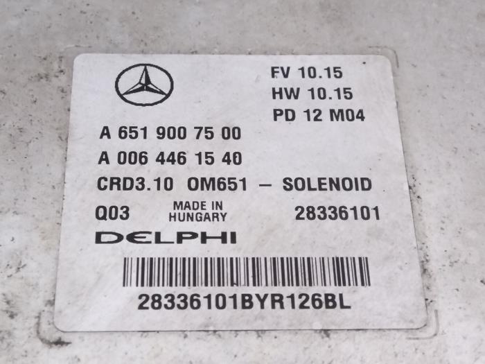 Engine management computer Mercedes C-Klasse