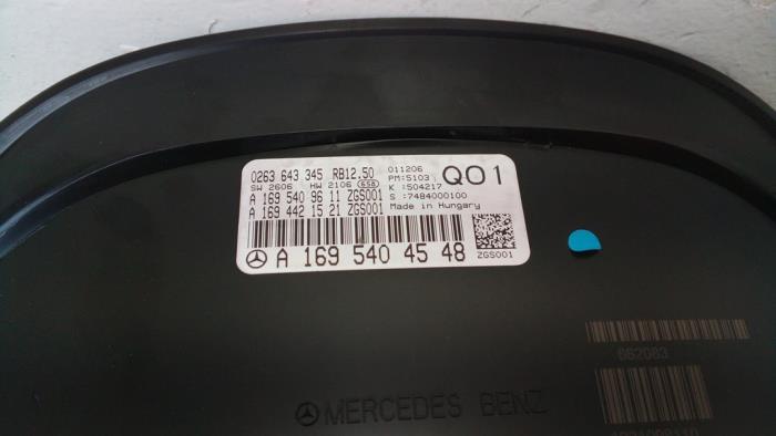 Cuentakilómetros Mercedes B-Klasse
