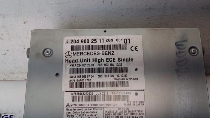 Radio Mercedes C-Klasse