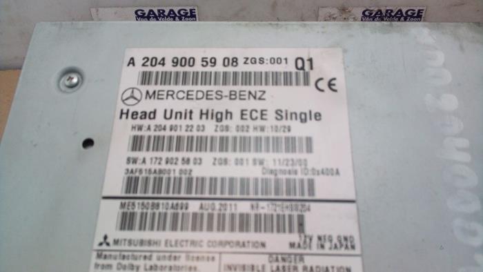 Radio Mercedes C-Klasse