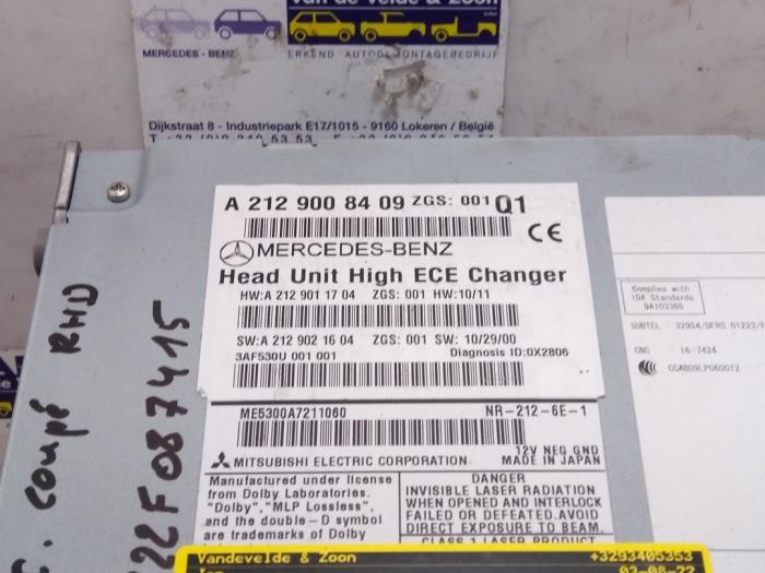 Radio Mercedes E-Klasse