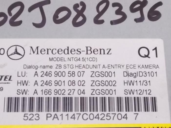 Radio Mercedes B-Klasse