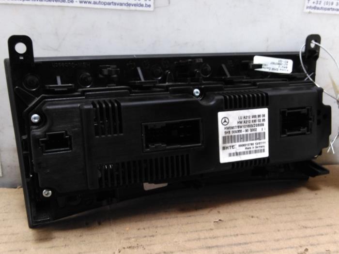 Heater control panel Mercedes CLS-Klasse