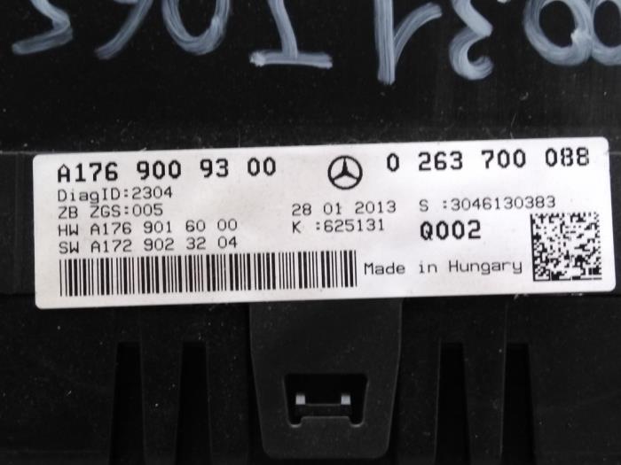 Licznik kilometrów KM Mercedes A-Klasse