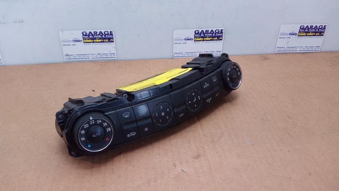 Heater control panel Mercedes E-Klasse