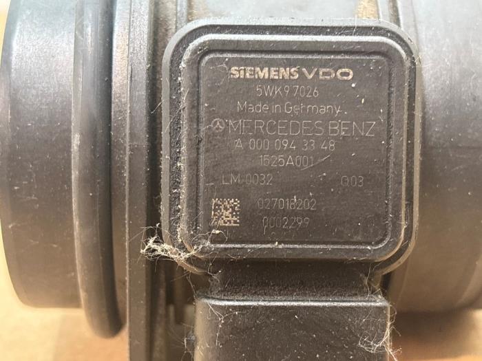 Luftmassenmesser Mercedes A-Klasse