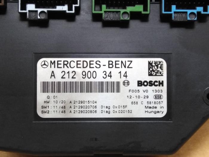 Módulo de confort Mercedes C-Klasse
