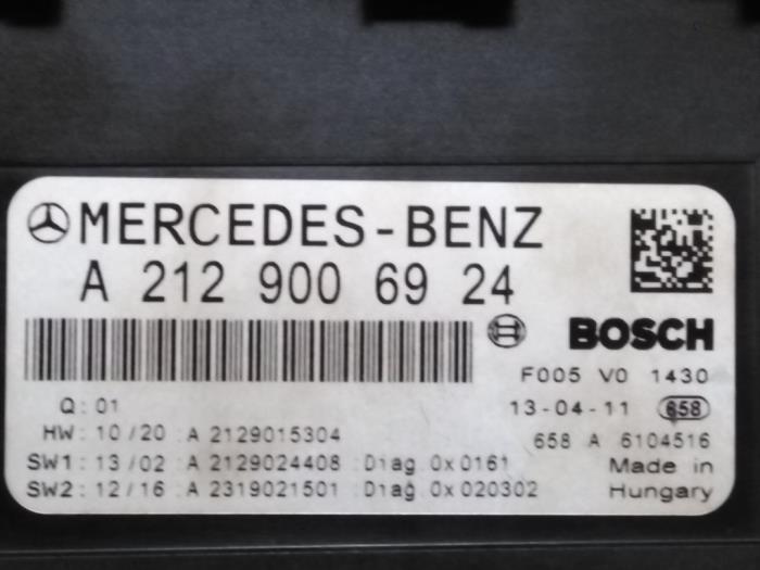 Module confort Mercedes E-Klasse
