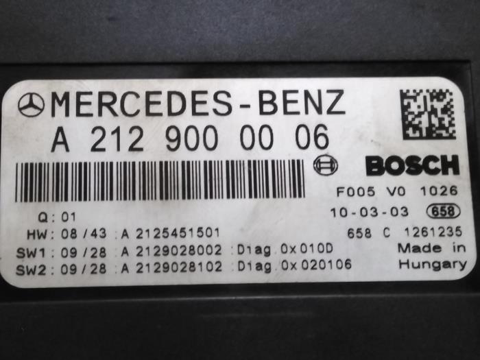 Komfort-Modul Mercedes E-Klasse