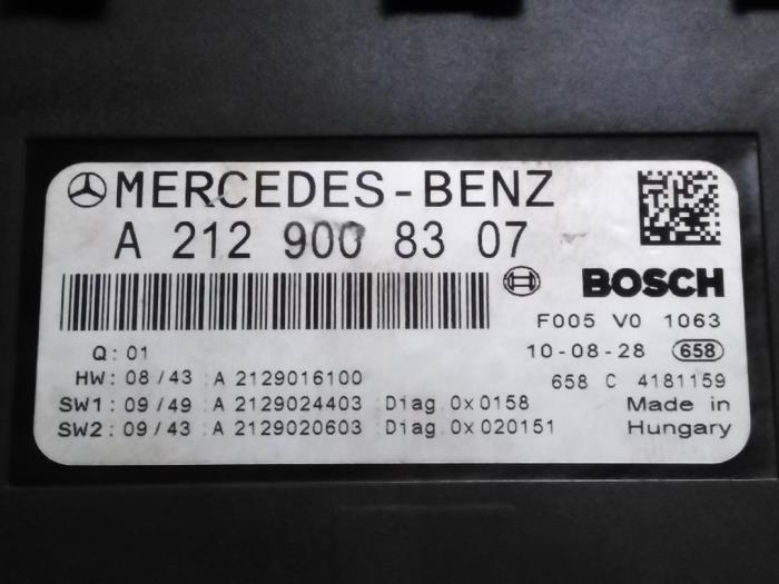 Komfort-Modul Mercedes E-Klasse