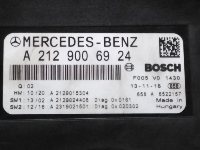 Module confort Mercedes E-Klasse