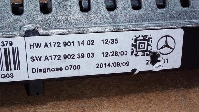 Navigation Display Mercedes ML-Klasse