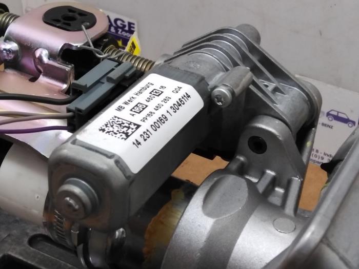 Lenksaule Gehӓuse komplett Mercedes ML-Klasse