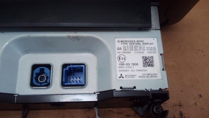 Navigatie Display Mercedes C-Klasse