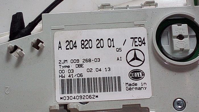 Oswietlenie wewnetrzne przód Mercedes C-Klasse