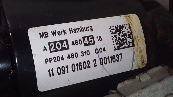 Steering column housing complete Mercedes C-Klasse