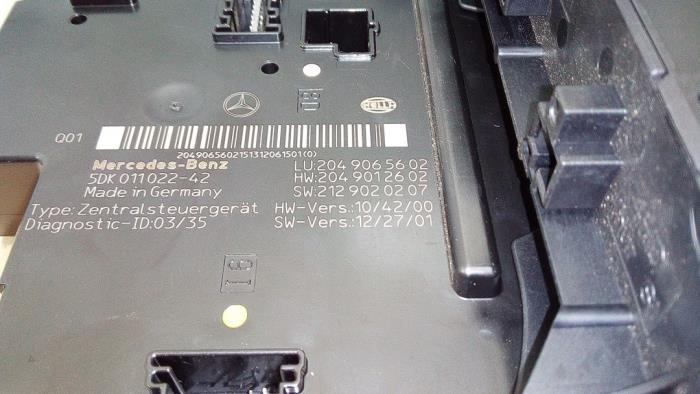 Module confort Mercedes C-Klasse