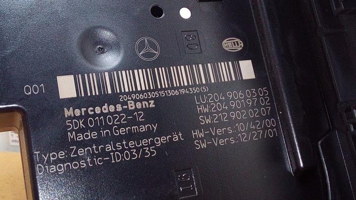 Module confort Mercedes C-Klasse