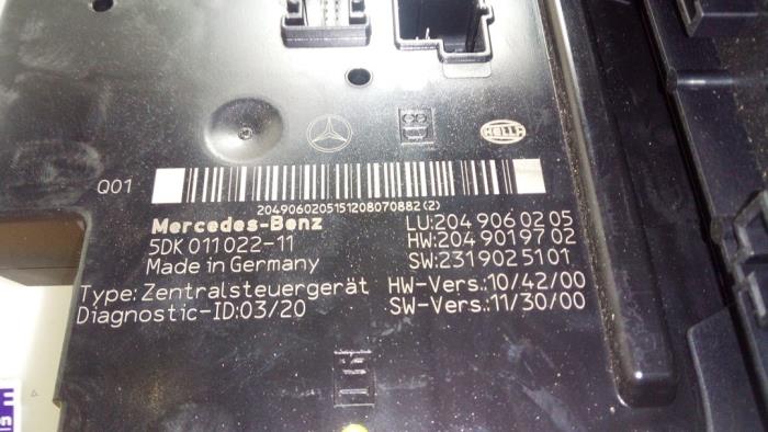 Módulo de confort Mercedes C-Klasse