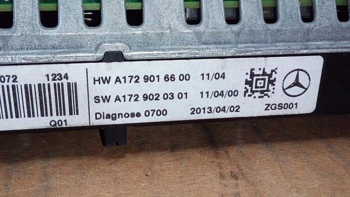 Navigation display Mercedes C-Klasse