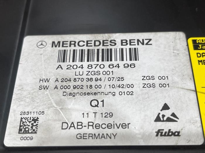 DAB module Mercedes E-Klasse