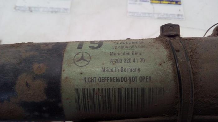 Front shock absorber rod, left Mercedes C-Klasse