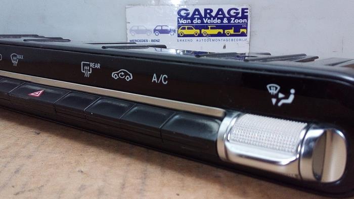 Heater control panel Mercedes A-Klasse