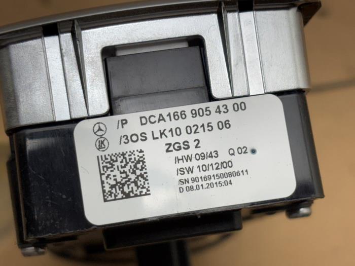 Multi-functional window switch Mercedes A-Klasse