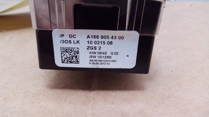 Interruptor combinado de ventanillas Mercedes A-Klasse