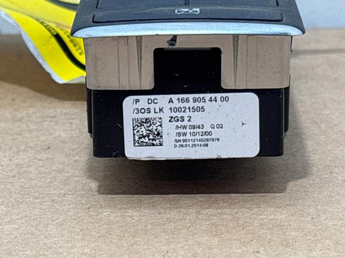 Multi-functional window switch Mercedes A-Klasse