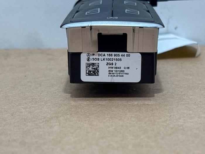 Commutateur combi vitres Mercedes A-Klasse