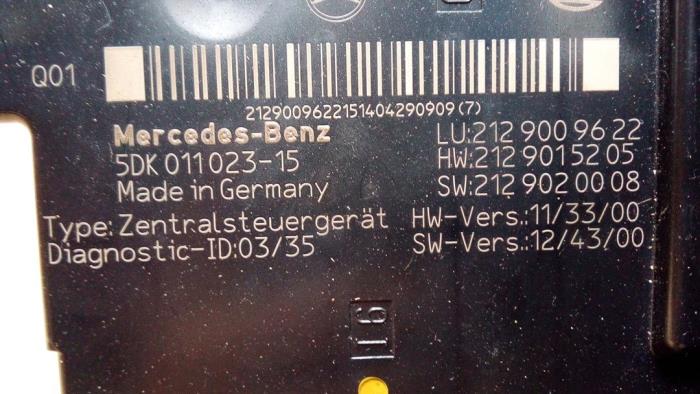 Komfort-Modul Mercedes E-Klasse