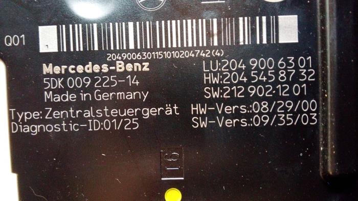 Comfort Module Mercedes C-Klasse