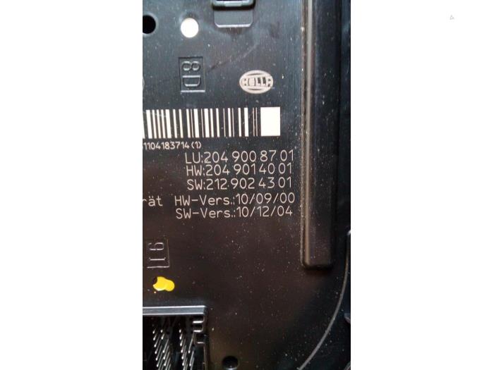 Comfort Module Mercedes C-Klasse